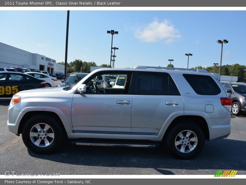 Classic Silver Metallic / Black Leather 2011 Toyota 4Runner SR5