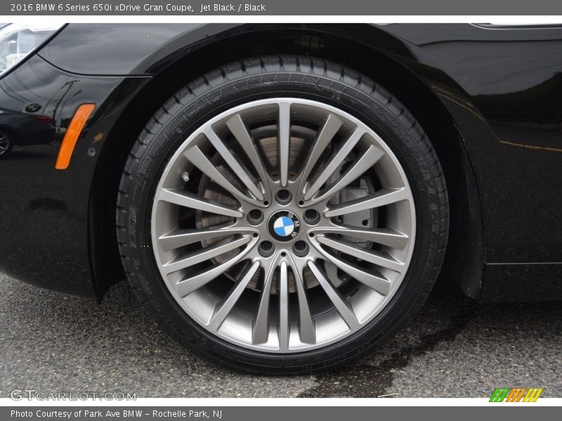 Jet Black / Black 2016 BMW 6 Series 650i xDrive Gran Coupe