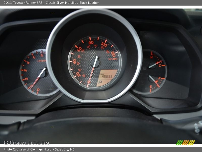 Classic Silver Metallic / Black Leather 2011 Toyota 4Runner SR5
