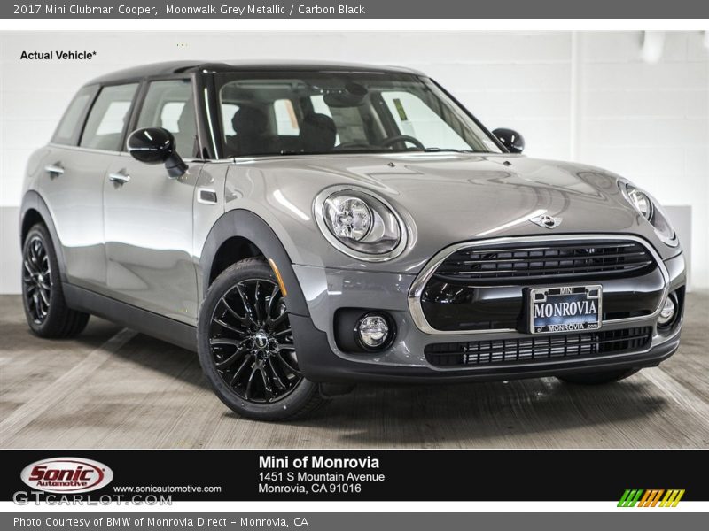 Moonwalk Grey Metallic / Carbon Black 2017 Mini Clubman Cooper