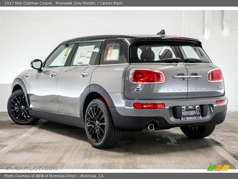 Moonwalk Grey Metallic / Carbon Black 2017 Mini Clubman Cooper