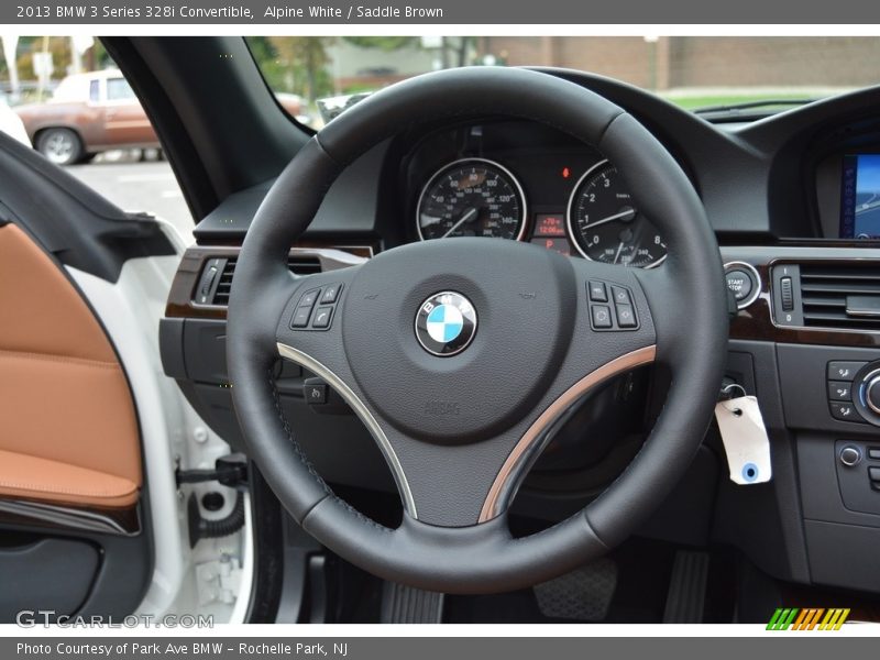 Alpine White / Saddle Brown 2013 BMW 3 Series 328i Convertible