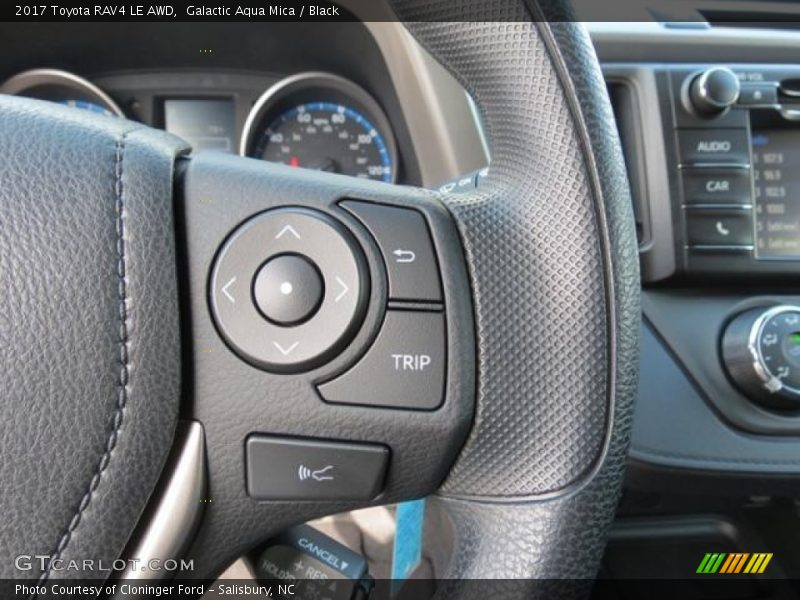 Controls of 2017 RAV4 LE AWD