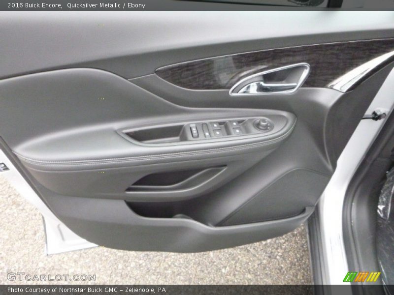 Quicksilver Metallic / Ebony 2016 Buick Encore