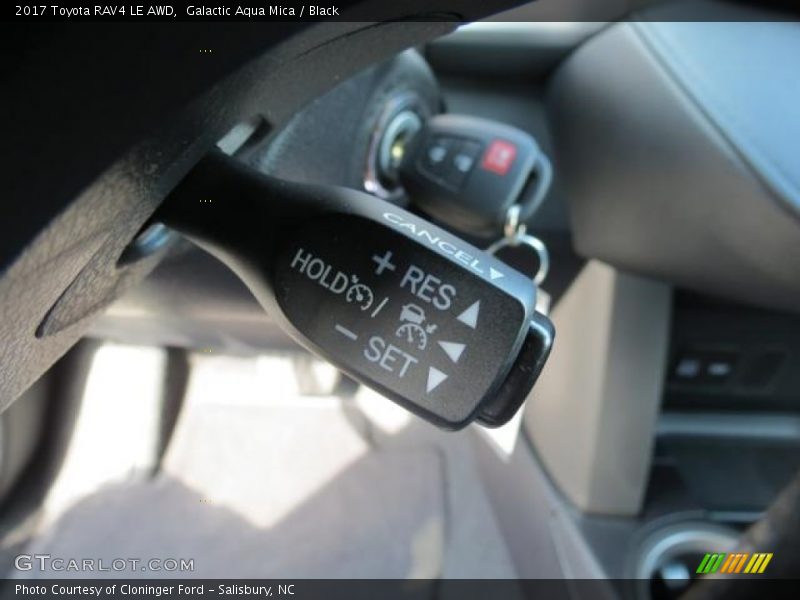 Controls of 2017 RAV4 LE AWD