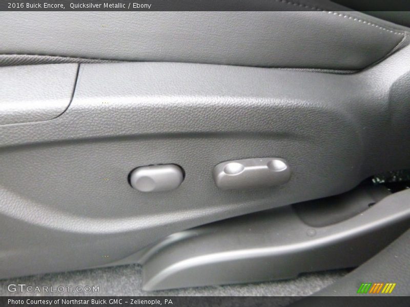 Quicksilver Metallic / Ebony 2016 Buick Encore