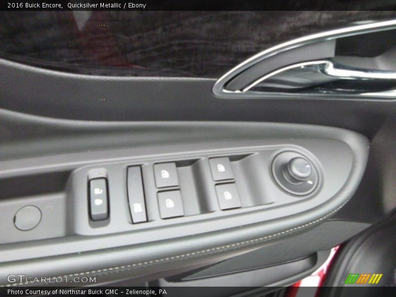 Quicksilver Metallic / Ebony 2016 Buick Encore