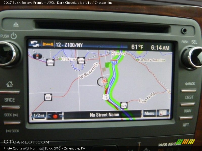 Navigation of 2017 Enclave Premium AWD