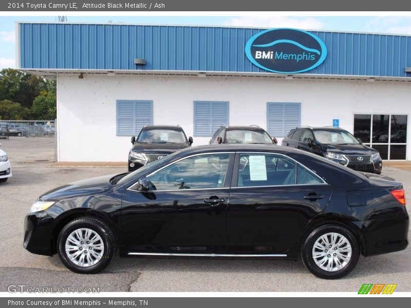 Attitude Black Metallic / Ash 2014 Toyota Camry LE