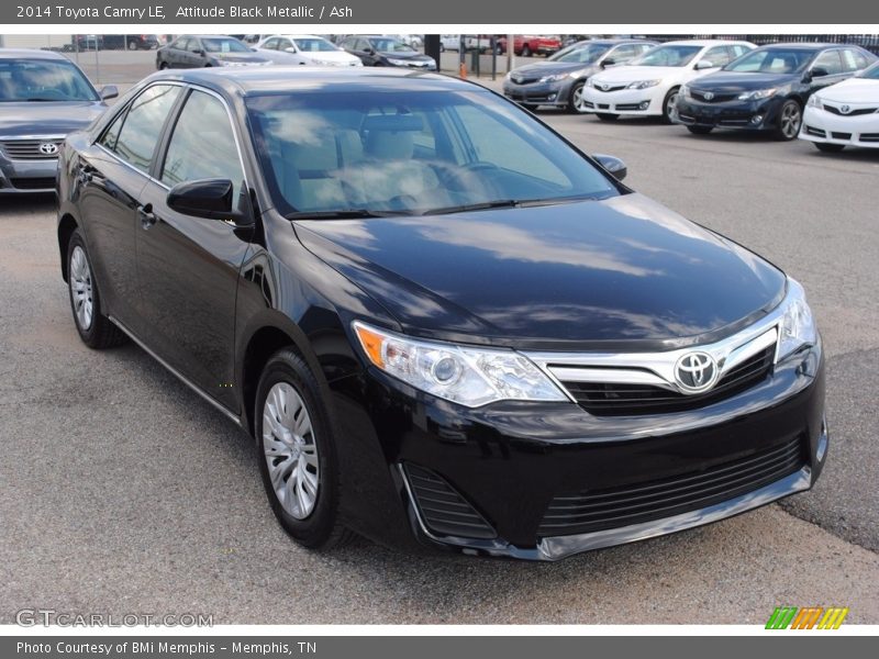 Attitude Black Metallic / Ash 2014 Toyota Camry LE