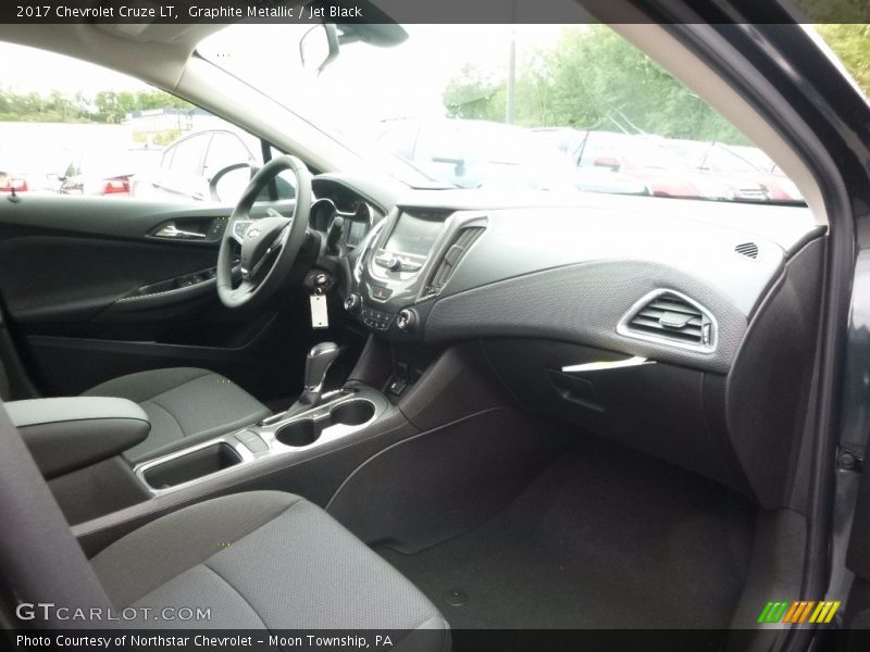 Graphite Metallic / Jet Black 2017 Chevrolet Cruze LT