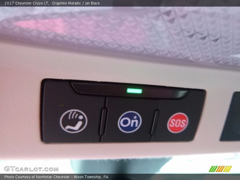 Graphite Metallic / Jet Black 2017 Chevrolet Cruze LT
