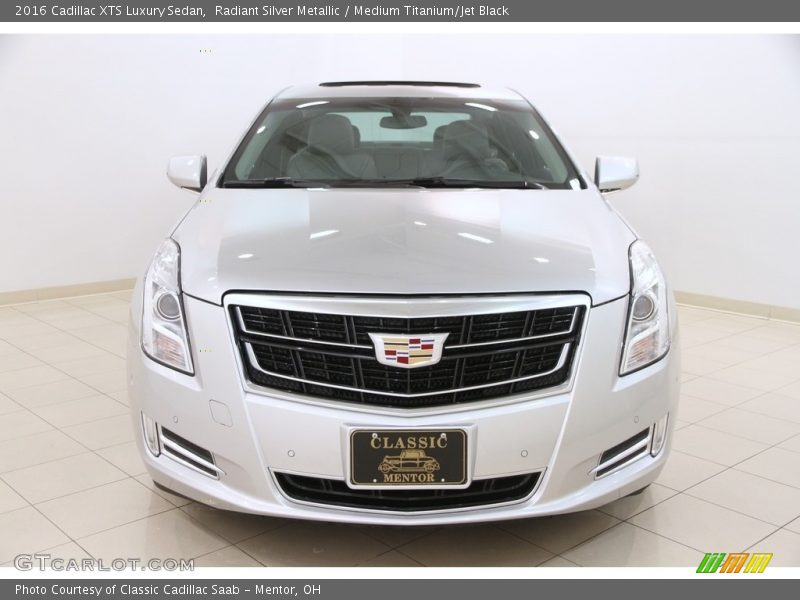 Radiant Silver Metallic / Medium Titanium/Jet Black 2016 Cadillac XTS Luxury Sedan