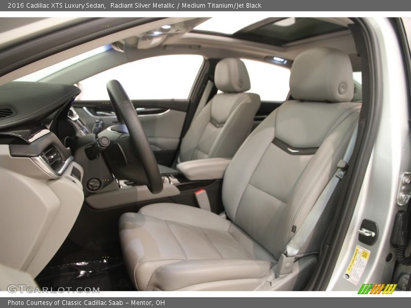 Radiant Silver Metallic / Medium Titanium/Jet Black 2016 Cadillac XTS Luxury Sedan