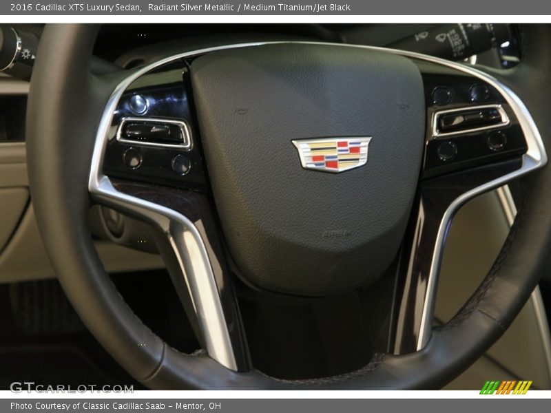 Radiant Silver Metallic / Medium Titanium/Jet Black 2016 Cadillac XTS Luxury Sedan