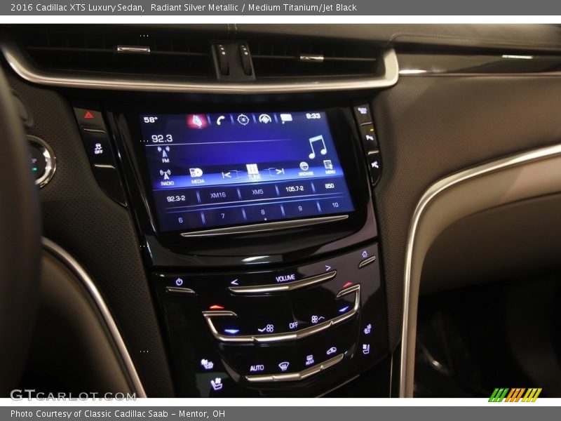 Radiant Silver Metallic / Medium Titanium/Jet Black 2016 Cadillac XTS Luxury Sedan