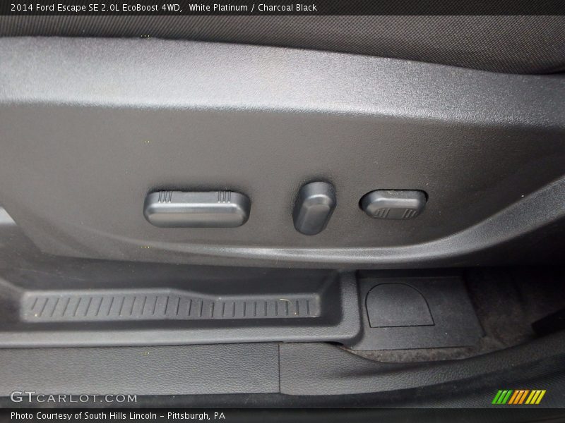 White Platinum / Charcoal Black 2014 Ford Escape SE 2.0L EcoBoost 4WD