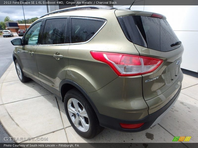 Ginger Ale Metallic / Charcoal Black 2013 Ford Escape SE 1.6L EcoBoost 4WD