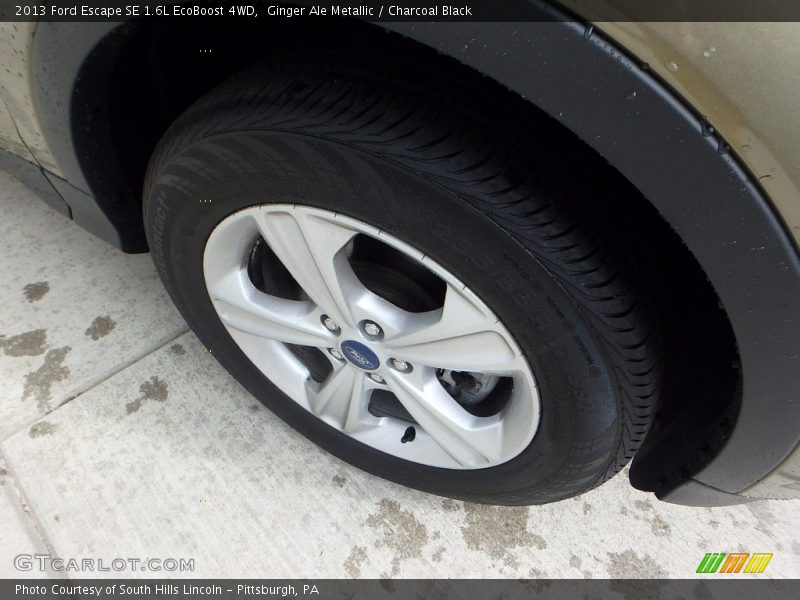 Ginger Ale Metallic / Charcoal Black 2013 Ford Escape SE 1.6L EcoBoost 4WD