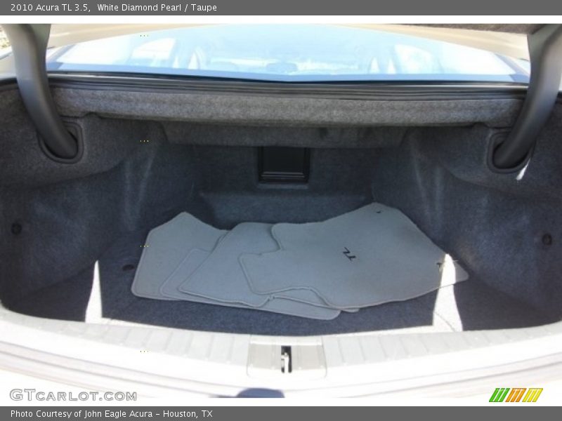 White Diamond Pearl / Taupe 2010 Acura TL 3.5