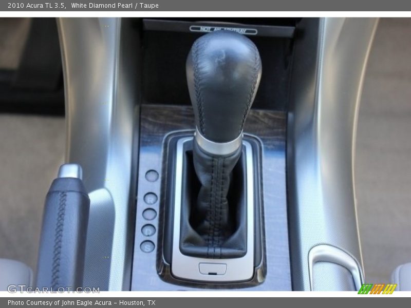 White Diamond Pearl / Taupe 2010 Acura TL 3.5
