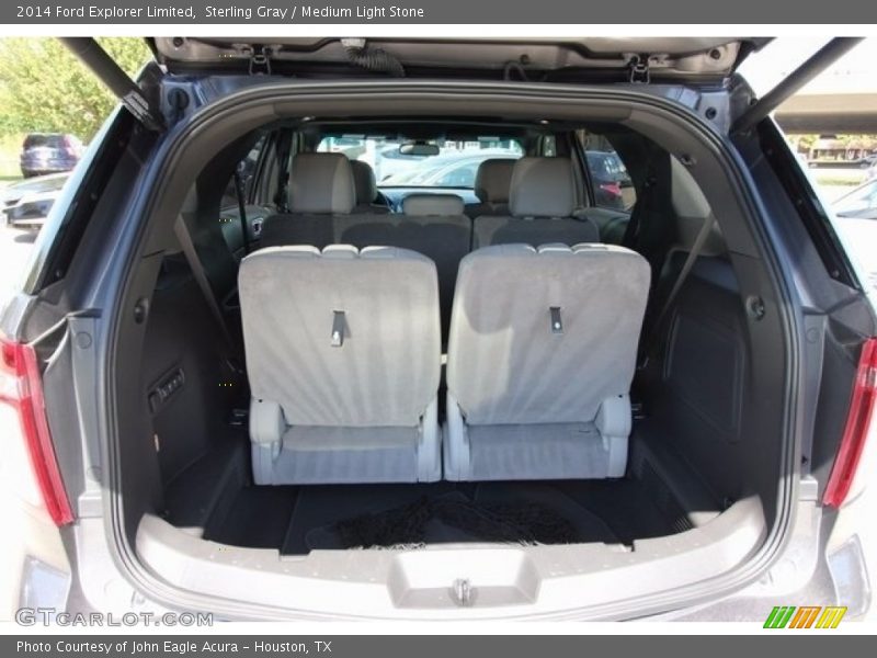 Sterling Gray / Medium Light Stone 2014 Ford Explorer Limited