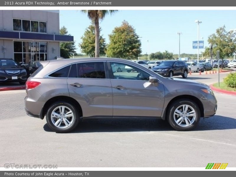 Amber Brownstone / Parchment 2013 Acura RDX Technology