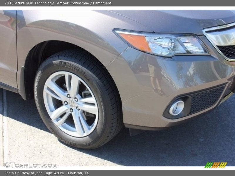 Amber Brownstone / Parchment 2013 Acura RDX Technology