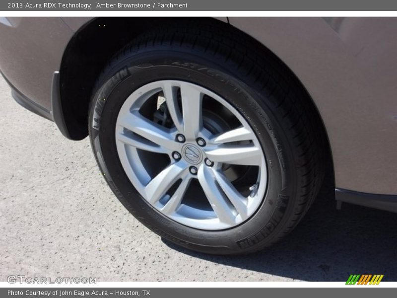 Amber Brownstone / Parchment 2013 Acura RDX Technology