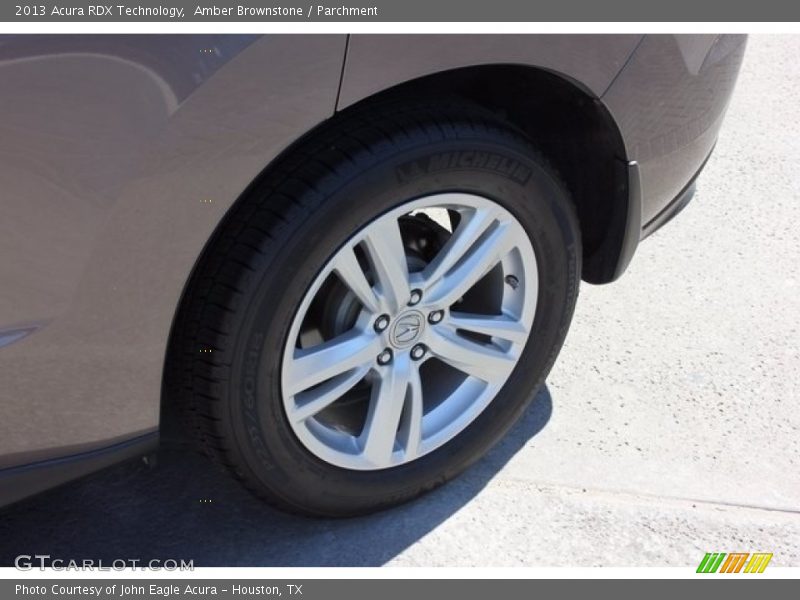 Amber Brownstone / Parchment 2013 Acura RDX Technology