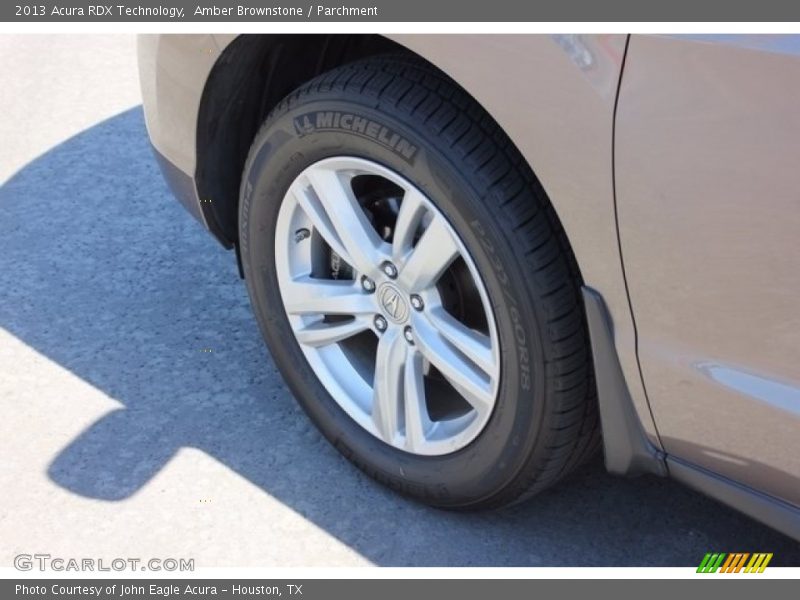 Amber Brownstone / Parchment 2013 Acura RDX Technology