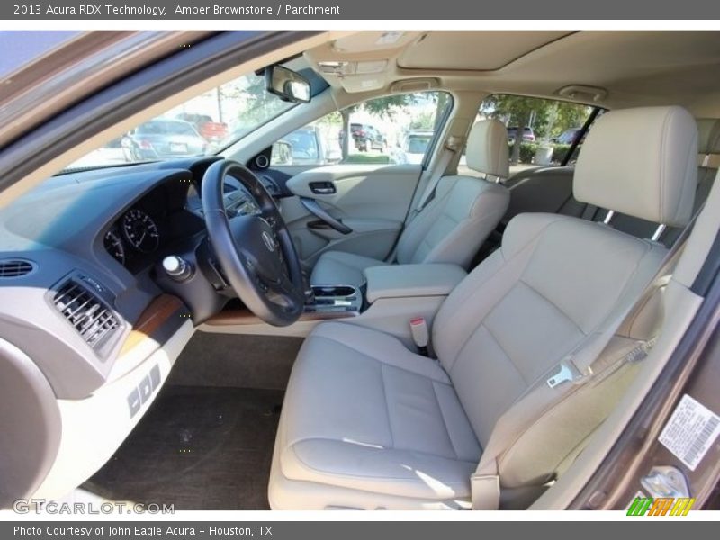 Amber Brownstone / Parchment 2013 Acura RDX Technology