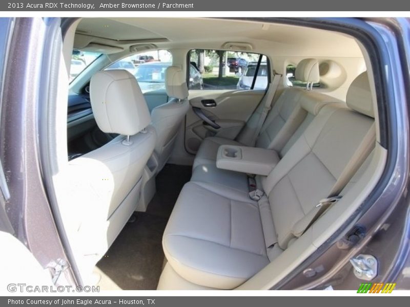 Amber Brownstone / Parchment 2013 Acura RDX Technology