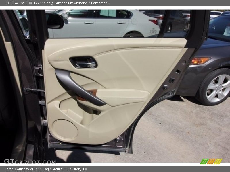 Amber Brownstone / Parchment 2013 Acura RDX Technology