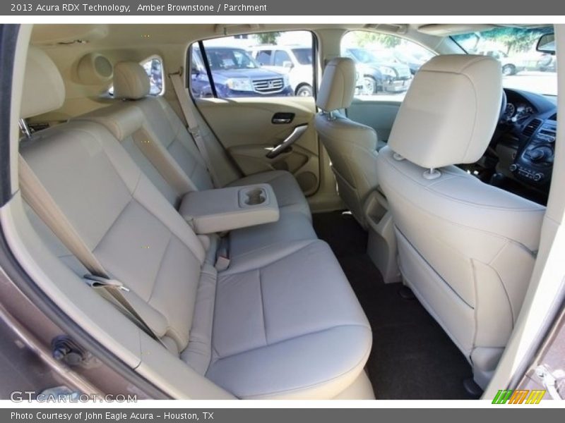 Amber Brownstone / Parchment 2013 Acura RDX Technology