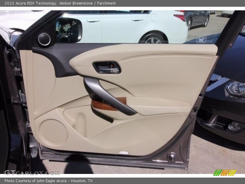 Amber Brownstone / Parchment 2013 Acura RDX Technology