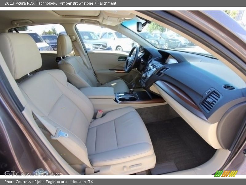 Amber Brownstone / Parchment 2013 Acura RDX Technology