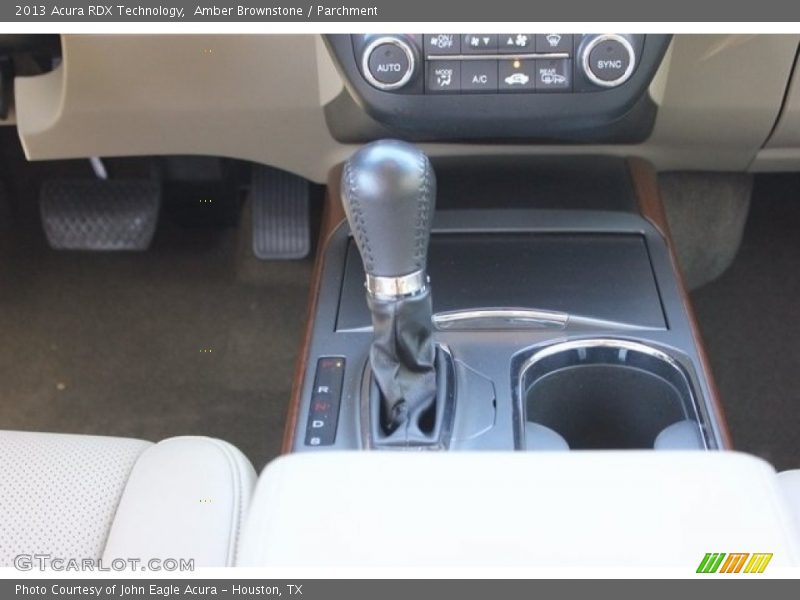 Amber Brownstone / Parchment 2013 Acura RDX Technology