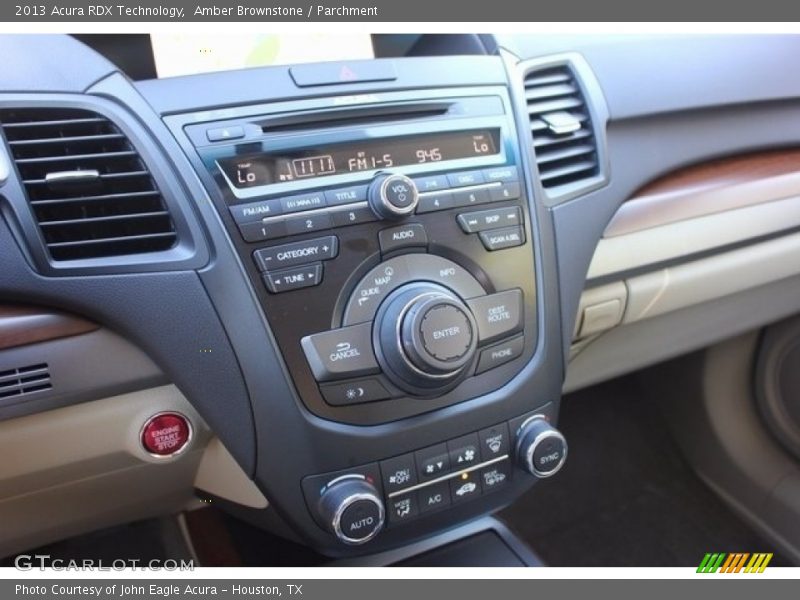 Amber Brownstone / Parchment 2013 Acura RDX Technology
