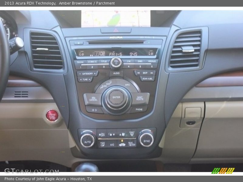 Amber Brownstone / Parchment 2013 Acura RDX Technology