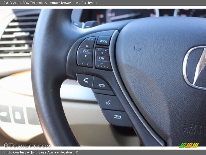 Amber Brownstone / Parchment 2013 Acura RDX Technology