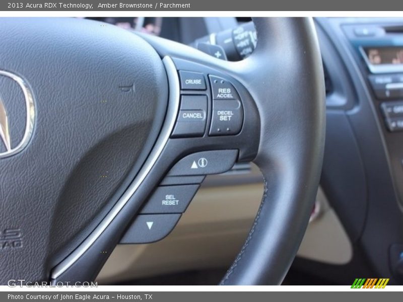 Amber Brownstone / Parchment 2013 Acura RDX Technology