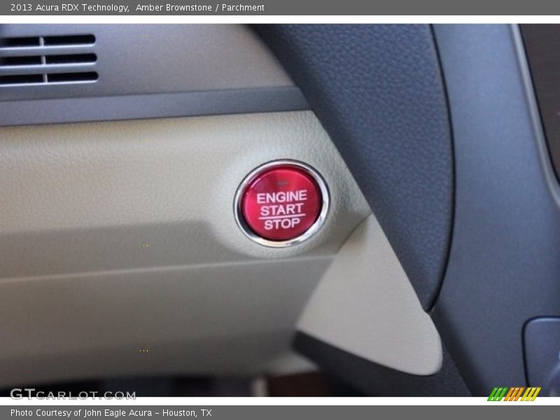 Amber Brownstone / Parchment 2013 Acura RDX Technology