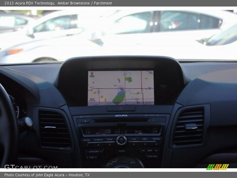 Amber Brownstone / Parchment 2013 Acura RDX Technology