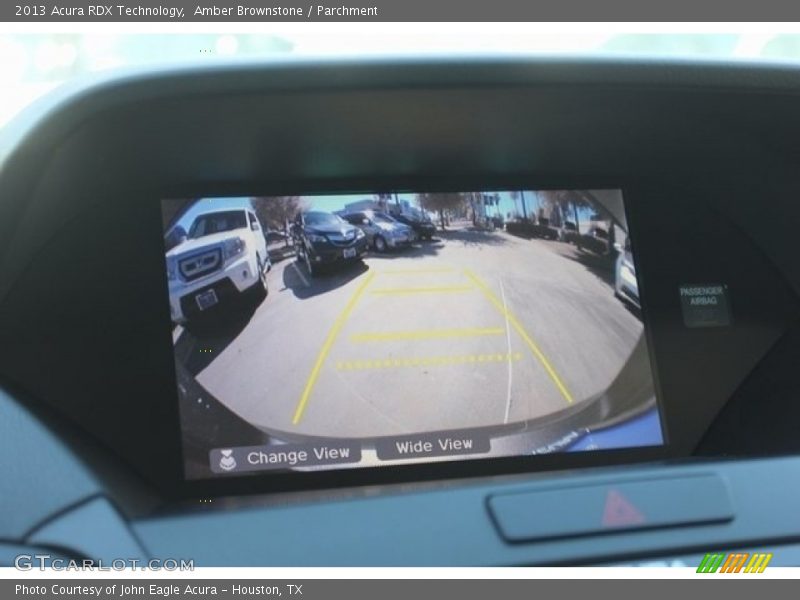 Amber Brownstone / Parchment 2013 Acura RDX Technology
