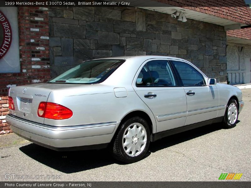 Brilliant Silver Metallic / Grey 1999 Mercedes-Benz E 300TD Sedan