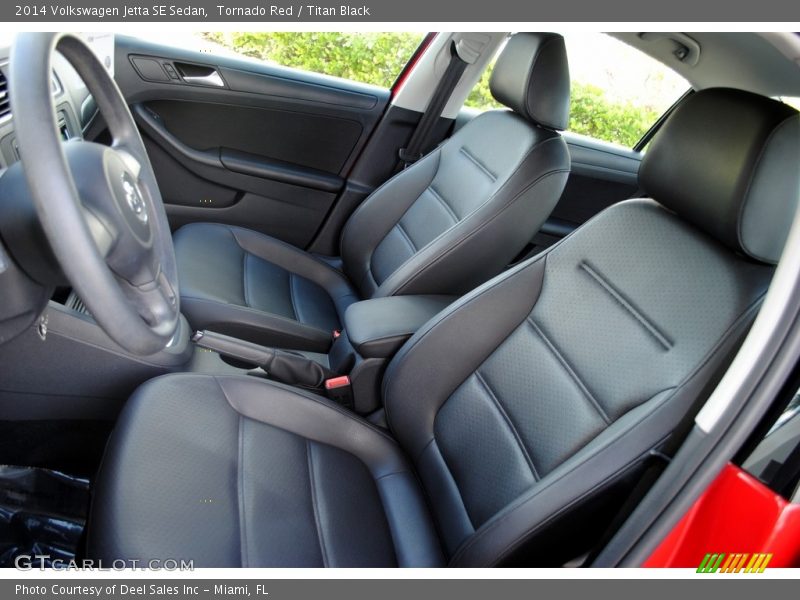 Tornado Red / Titan Black 2014 Volkswagen Jetta SE Sedan