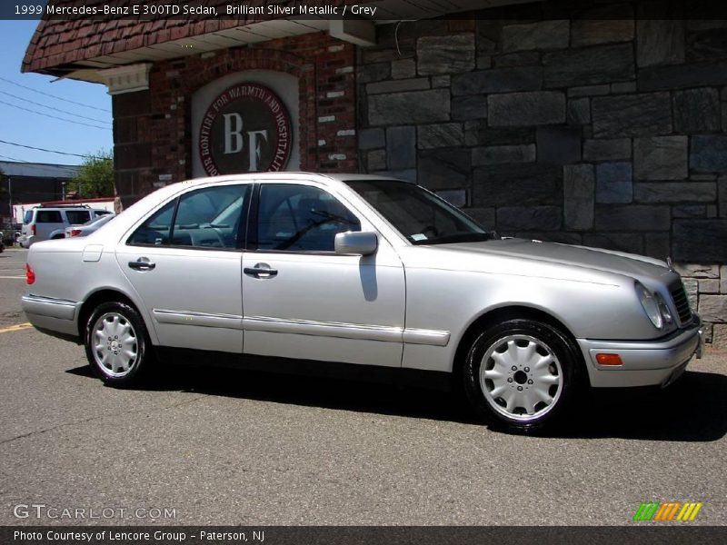 Brilliant Silver Metallic / Grey 1999 Mercedes-Benz E 300TD Sedan