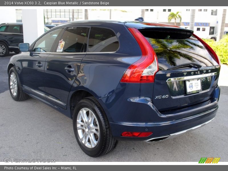 Caspian Blue Metallic / Sandstone Beige 2014 Volvo XC60 3.2
