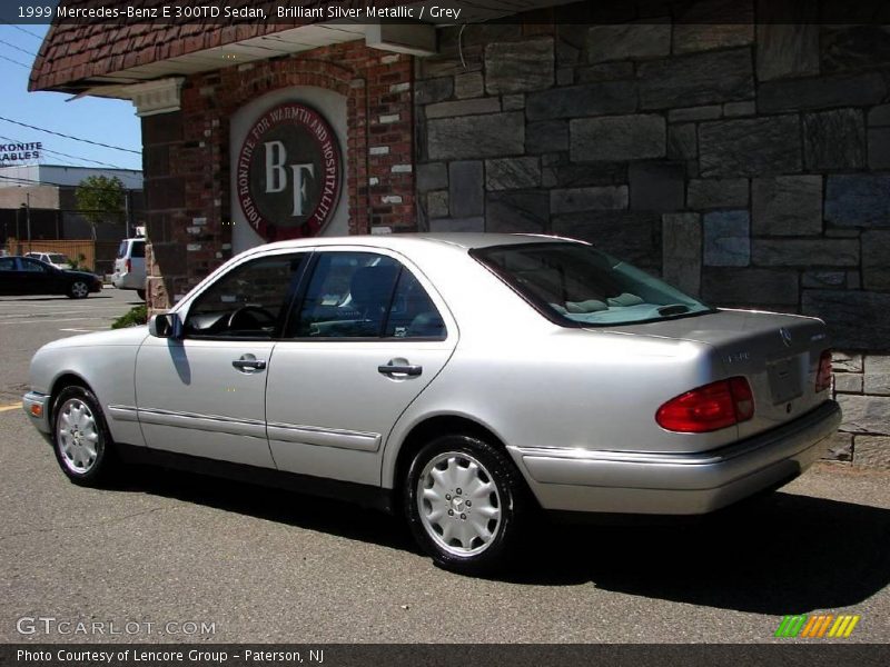 Brilliant Silver Metallic / Grey 1999 Mercedes-Benz E 300TD Sedan